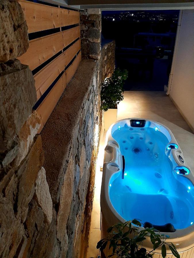 Blue View Villa Apartment #3 With Jacuzzi Parasporos Dış mekan fotoğraf