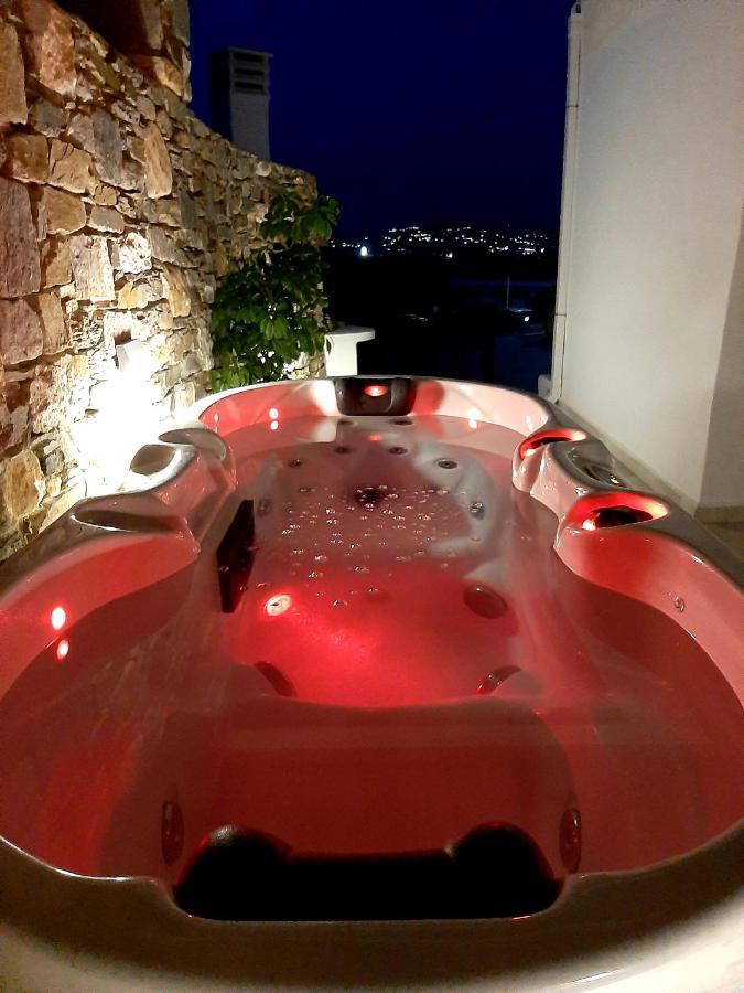 Blue View Villa Apartment #3 With Jacuzzi Parasporos Dış mekan fotoğraf